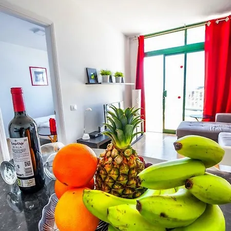 With Big Pool And Sea View Apartment Amadores