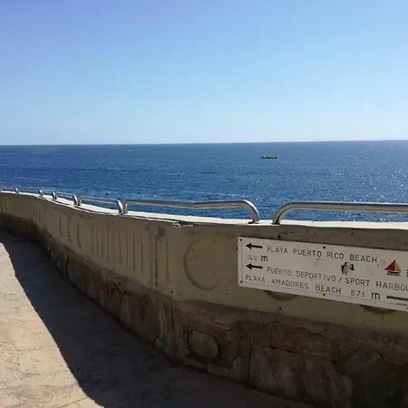 With Big Pool And Sea View Amadores