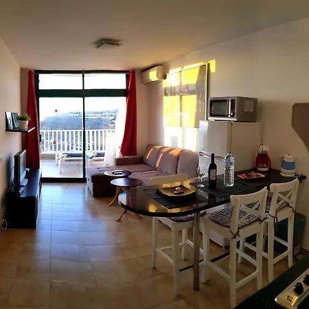 With Big Pool And Sea View Apartment Amadores